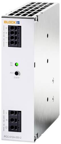 Block PCC-0124-050-2 Schaltnetzgerät 24 V/DC 5A 120W Anzahl Ausgänge:1 x Inhalt 1St. von Block
