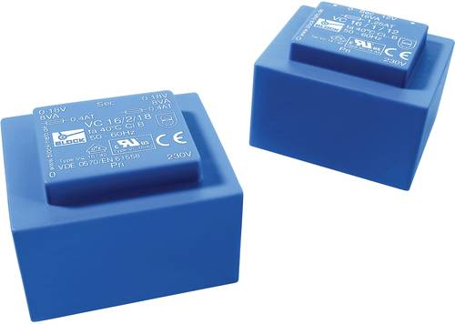 Block VC 5,0/2/8 Printtransformator 1 x 230 V/AC 2 x 8 V/AC 5 VA Block VC 5,0/2/8 Printtransformator 1 x 230 V/AC 2 x 8 V/AC 5 VA von Block