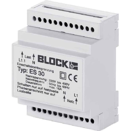 ES 30 - Einschaltstrom-Begrenzung ES 30 ES 30 - Einschaltstrom-Begrenzung ES 30 von Block