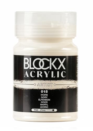 Blockx 65015BXC – Acryl, elfenbeinfarben, 500 ml Blockx 65015BXC – Acryl, elfenbeinfarben, 500 ml von Blockx