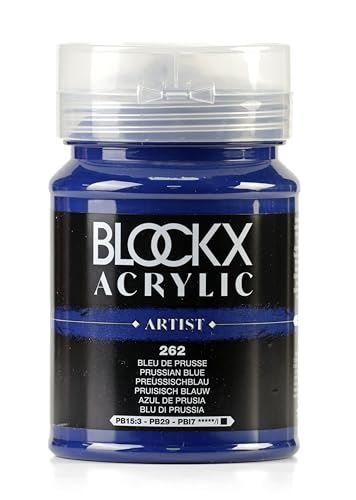 Blockx 65262BXC – Acryl, Preußischblau – Topf 500 ml Blockx 65262BXC – Acryl, Preußischblau – Topf 500 ml von Blockx