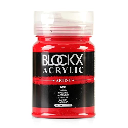 Blockx 65420BXC – Acryl Carmin – Topf 500 ml Blockx 65420BXC – Acryl Carmin – Topf 500 ml von Blockx