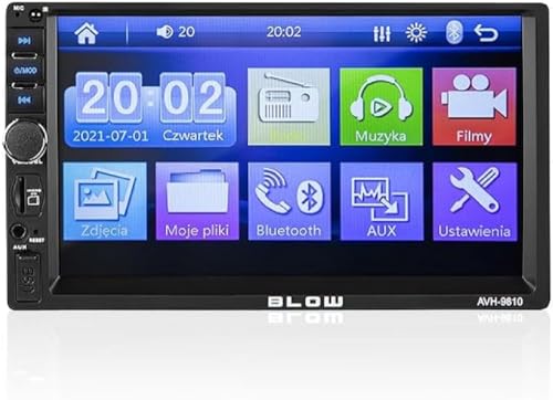 BLOW Radio AVH-9810 2DIN 7 von Blow