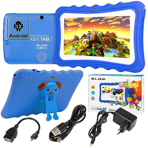 BLOW Tablet KIDSTAB 7.4 Blue + case von Blow