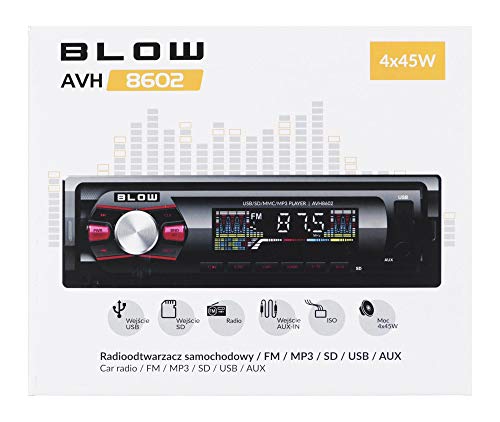 Car Radio BLOW AVH-8602 MP3/USB/SD/MMC von Blow