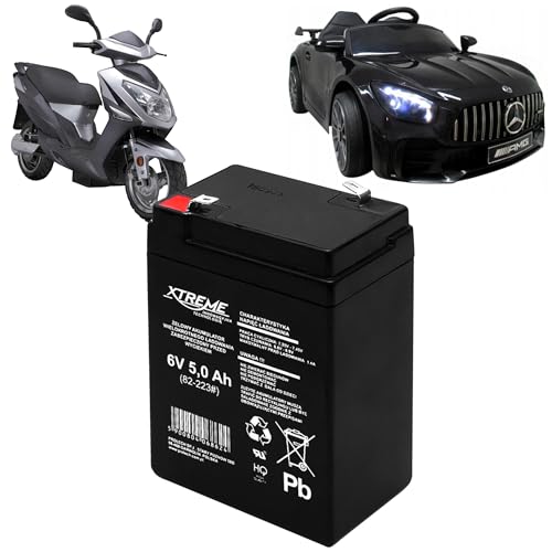 Xtreme Blei-Akku Gel Battery Lead Acid Battery Batterie Akku (6V 5Ah) von Blow