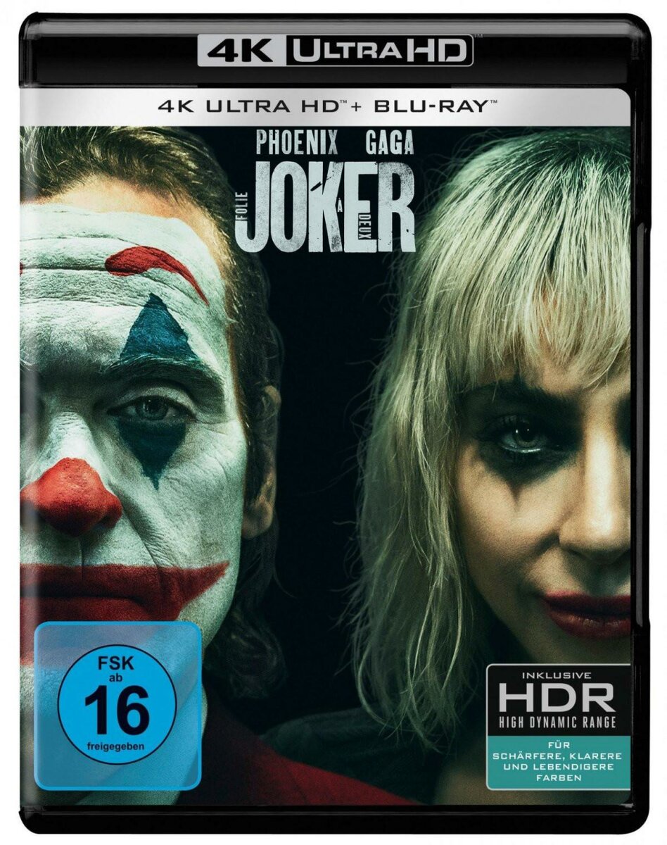 4K Ultra HD Blu-ray Joker: Folie à Deux (4K Ultra HD) (+ Blu-ray) von Blu-ray Disc