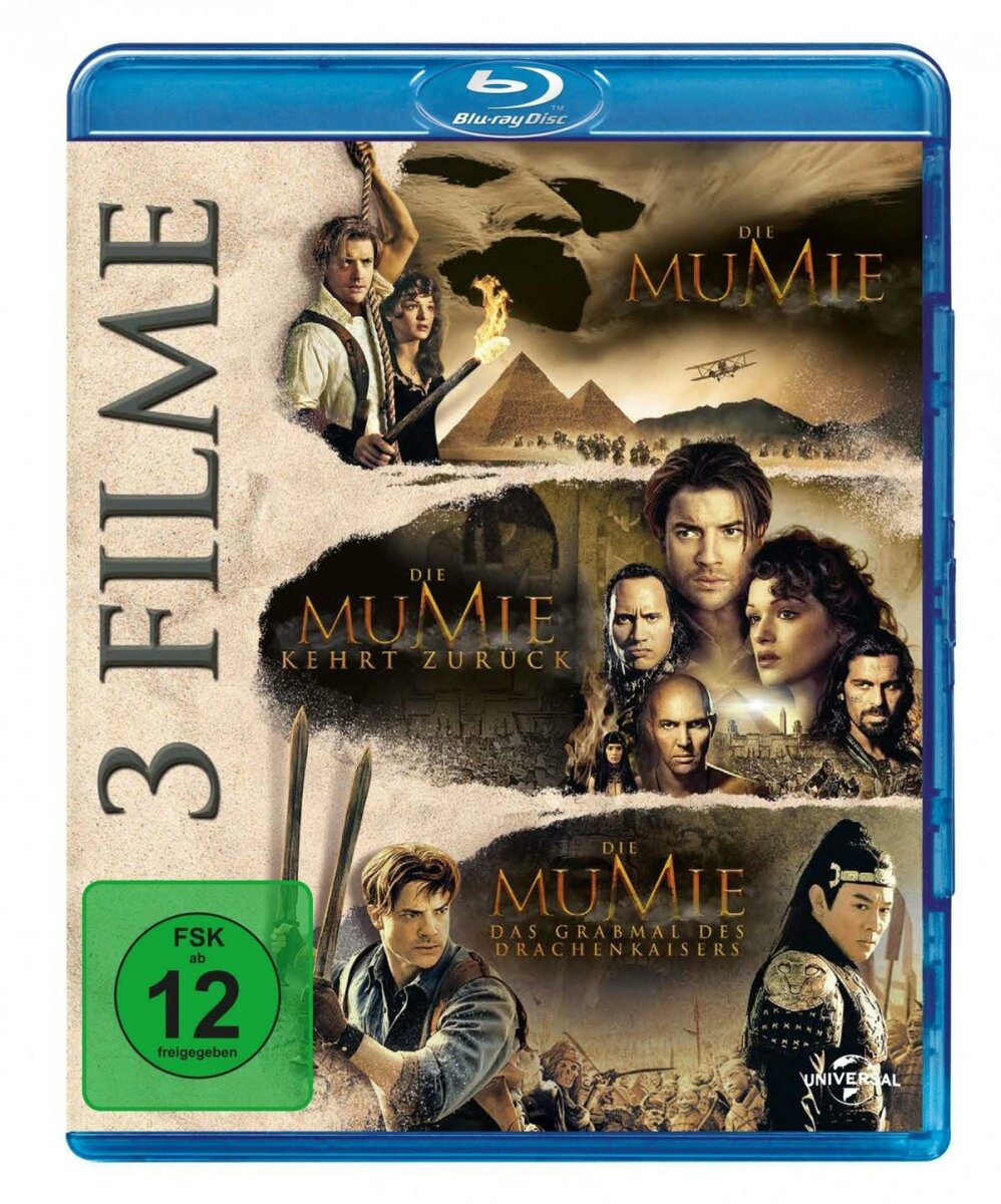 Blu-ray Die Mumie 1-3 (3 on 1) von Blu-ray Disc