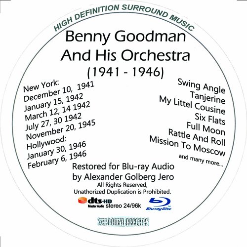 Benny Goodman (1941) Restored For Blu-ray Audio von Blu-ray Music