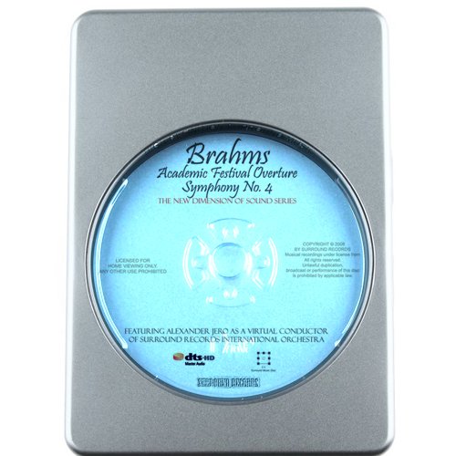Brahms: Academic Festival Overture, Symphony No.4 - The New Dimension of Sound Series 7.1 DTS-HD 3D Sound Blu-ray Audio Signature Series Brahms: Academic Festival Overture, Symphony No.4 - The New Dimension of Sound Series 7.1 DTS-HD 3D Sound Blu-ray Audio Signature Series von Blu-ray Music