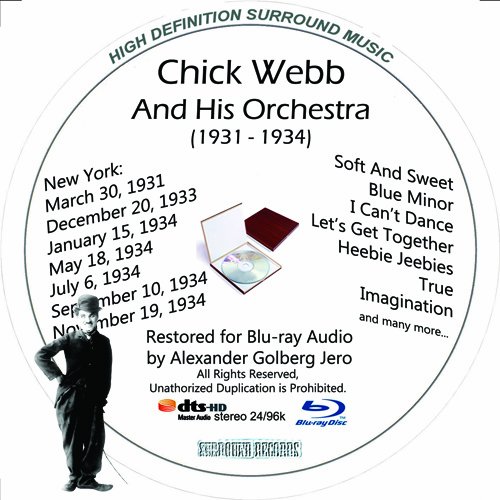 Chick Webb And His Orchestra (1931-34) Restored For Blu-ray Audio von Blu-ray Music