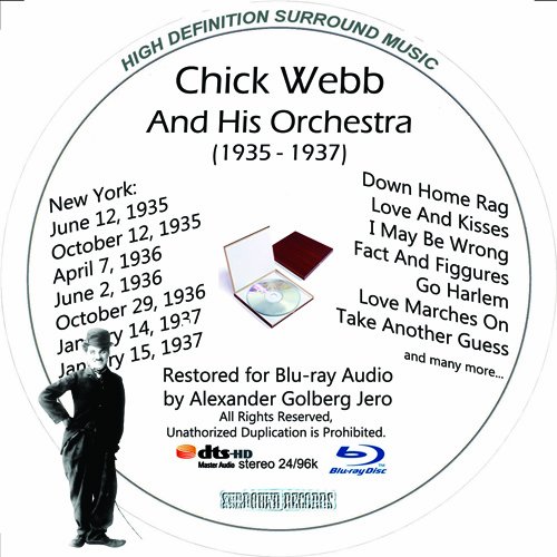 Chick Webb And His Orchestra (1935-37) Restored For Blu-ray Audio von Blu-ray Music
