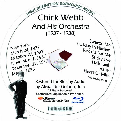 Chick Webb And His Orchestra (1937-38) Restored For Blu-ray Audio von Blu-ray Music