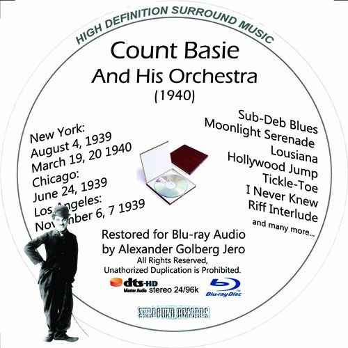 Count Basie And His Orchestra (1939-40) restored For Blu-ray Audio von Blu-ray Music