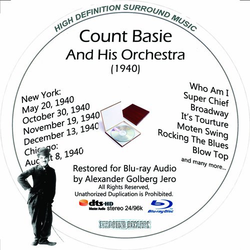 Count Basie And His Orchestra (1940) Restored For Blu-ray Audio von Blu-ray Music