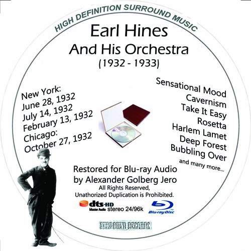 Earl Hines And His Orchestra (1932-33) Restored For Blu-ray Audio von Blu-ray Music