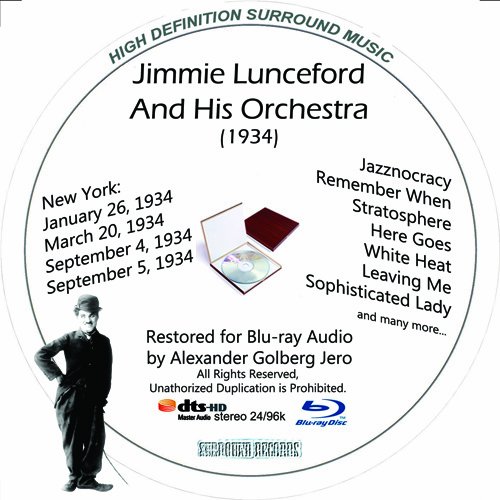 Jimmie Lunceford (1934) Restored for Blu-ray Audio von Blu-ray Music