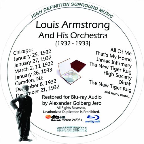 Louis Armstrong (1932-33) And His Orchestra Restored For Blu-ray Audio von Blu-ray Music