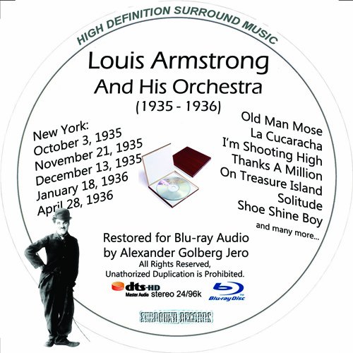 Louis Armstrong (1935-36) And His Orchestra Restored For Blu-ray Audio von Blu-ray Music
