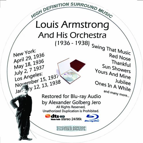 Louis Armstrong (1936-38) And His Orchestra Restored For Blu-ray Audio von Blu-ray Music
