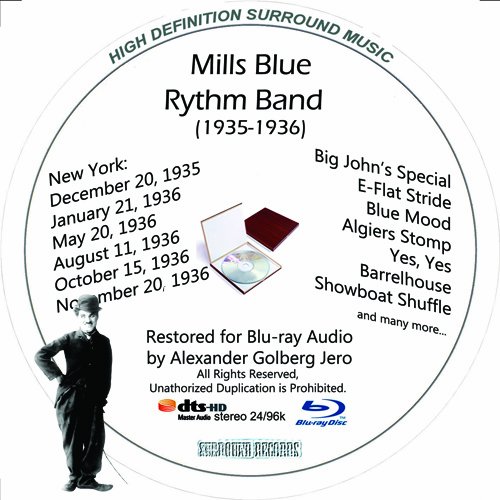 Mills Blue Rhythm Band (1935-1936) Restored for Blu-ray Audio von Blu-ray Music