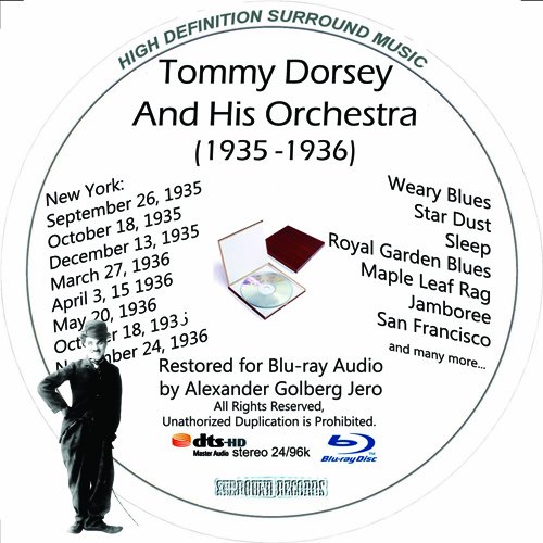 Tommy Dorsey (1935-36) And His Orchestra Restored For Blu-ray Audio von Blu-ray Music