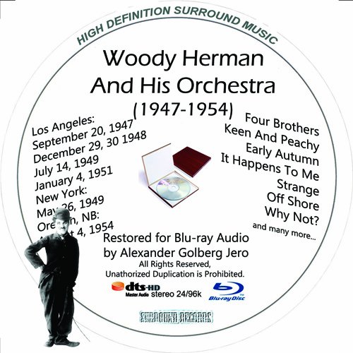 Woody Herman (1946-54) And His Orchestra Restored For Blu-ray Audio von Blu-ray Music