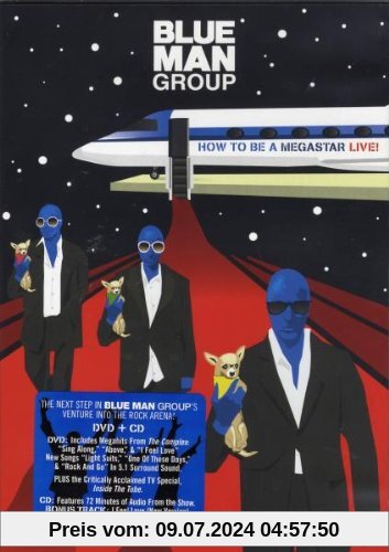 Blue Man Group - How to Be a Megastar: Live (+ Audio-CD) von Blue Man Group
