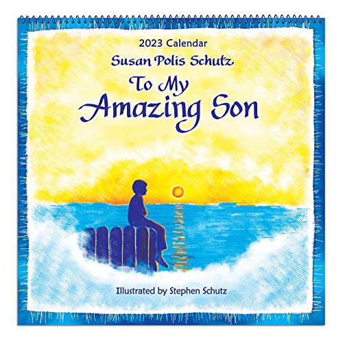 Wandkalender 2023 "To My Amazing Son" 30,5 x 30,5 cm 12-Monatskalender von Susan Polis Schutz von Eltern zu Sohn - ab Blue Mountain Arts von Blue Mountain Arts