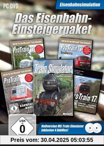 Eisenbahn Einsteigerpaket MSTS HP + 4Strecken von Blue Sky Interactive