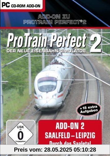 Pro Train Perfect 2 - AddOn 2 Saalfeld-Leipzig Pro Train Perfect 2 - AddOn 2 Saalfeld-Leipzig von Blue Sky Interactive