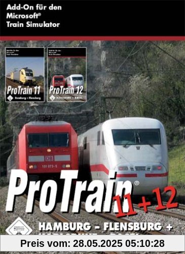 Train Simulator - ProTrain 11 + 12: Hamburg - Flensburg + Karlsruhe - Basel Train Simulator - ProTrain 11 + 12: Hamburg - Flensburg + Karlsruhe - Basel von Blue Sky Interactive