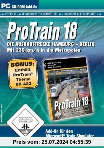 Train Simulator - ProTrain 18: Berlin - Hamburg + Bonus von Blue Sky Interactive