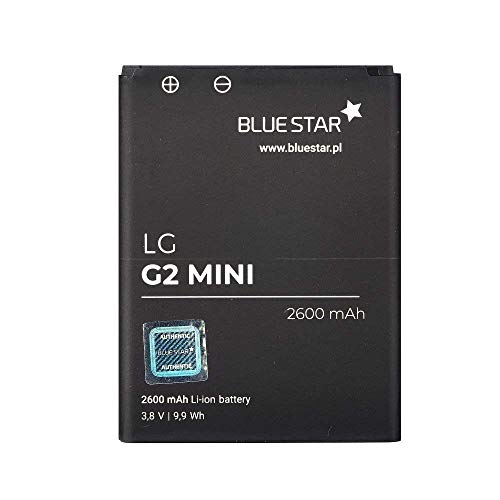 Bluestar Akku Ersatz kompatibel mit LG G2 Mini 2600mAh 3,8V Li-lon Austausch Batterie Accu BL-59UH D620 D620R von Blue Star