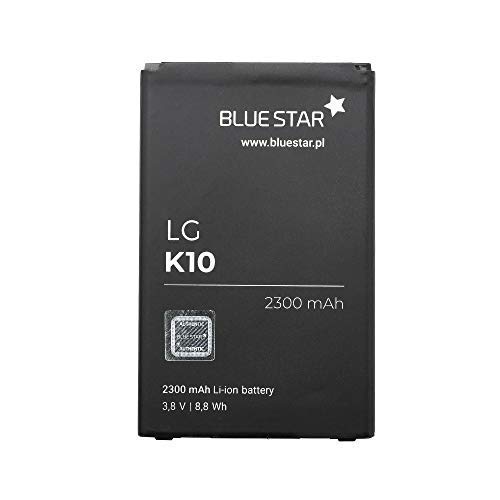 Bluestar Akku Ersatz kompatibel mit LG K10 2300 mAh Austausch Batterie Accu BL-45A1H von Blue Star