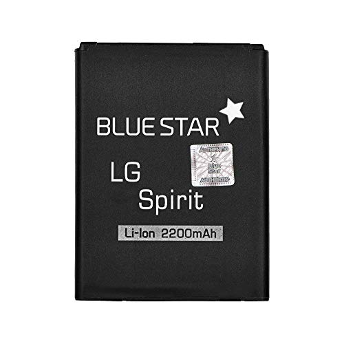 Bluestar Akku Ersatz kompatibel mit LG Spirit H420 2200 mAh H440N Austausch Batterie Accu BL-52UH Bluestar Akku Ersatz kompatibel mit LG Spirit H420 2200 mAh H440N Austausch Batterie Accu BL-52UH von Blue Star