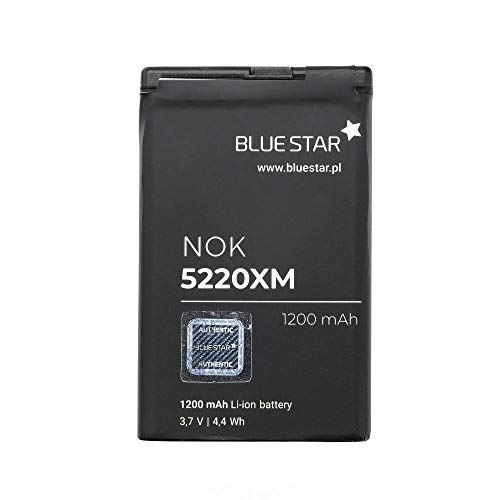 Bluestar Akku Ersatz kompatibel mit Nokia 3720/6030 / 6730 1200 mAh Austausch Batterie Accu BL-5CT von Blue Star