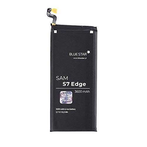 Bluestar Akku Ersatz kompatibel mit Samsung Galaxy S7 Edge SM-G935 3600mAh 3,6V Li-lon Austausch Batterie Accu EB-BG935ABE von Blue Star