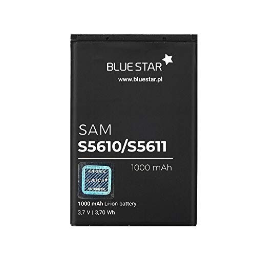 Bluestar Akku Ersatz kompatibel mit Samsung S3650 Corby / B3410 Delphi/Star II 1000 mAh Austausch Batterie Accu AB463651BU von Blue Star