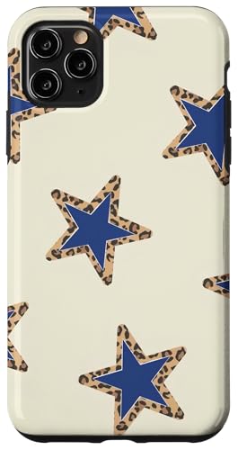 Marineblaues Stern-Leoparden-Motiv, niedlich Hülle für iPhone 11 Pro Max Marineblaues Stern-Leoparden-Motiv, niedlich Hülle für iPhone 11 Pro Max von Blue Star