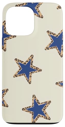 Marineblaues Stern-Leoparden-Motiv, niedlich Hülle für iPhone 13 Pro Max Marineblaues Stern-Leoparden-Motiv, niedlich Hülle für iPhone 13 Pro Max von Blue Star