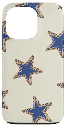 Marineblaues Stern-Leoparden-Motiv, niedlich Hülle für iPhone 13 Pro Marineblaues Stern-Leoparden-Motiv, niedlich Hülle für iPhone 13 Pro von Blue Star