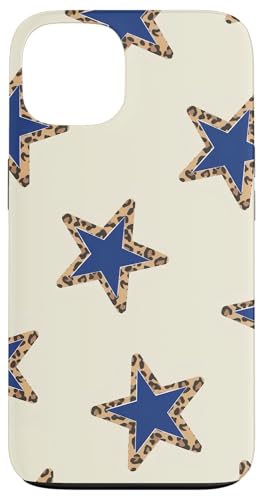 Marineblaues Stern-Leoparden-Motiv, niedlich Hülle für iPhone 13 Marineblaues Stern-Leoparden-Motiv, niedlich Hülle für iPhone 13 von Blue Star