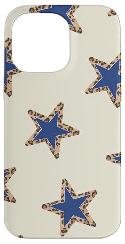 Marineblaues Stern-Leoparden-Motiv, niedlich Hülle für iPhone 14 Pro Max Marineblaues Stern-Leoparden-Motiv, niedlich Hülle für iPhone 14 Pro Max von Blue Star
