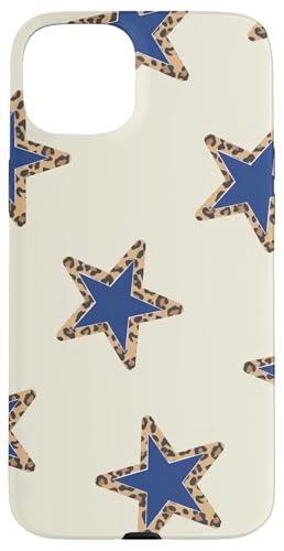 Marineblaues Stern-Leoparden-Motiv, niedlich Hülle für iPhone 15 Plus Marineblaues Stern-Leoparden-Motiv, niedlich Hülle für iPhone 15 Plus von Blue Star