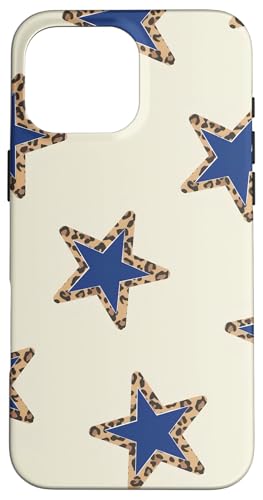 Marineblaues Stern-Leoparden-Motiv, niedlich Hülle für iPhone 16 Pro Max Marineblaues Stern-Leoparden-Motiv, niedlich Hülle für iPhone 16 Pro Max von Blue Star