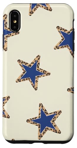 Marineblaues Stern-Leoparden-Motiv, niedlich Hülle für iPhone XS Max Marineblaues Stern-Leoparden-Motiv, niedlich Hülle für iPhone XS Max von Blue Star