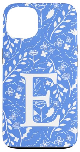 Blau-weißes Toile-Monogramm, Anfangsbuchstabe E Hülle für iPhone 13 Blau-weißes Toile-Monogramm, Anfangsbuchstabe E Hülle für iPhone 13 von Blue Toile Monogram Initials