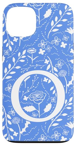 Blau-weißes Toile-Monogramm mit Blumenmuster, Anfangsbuchstabe O Hülle für iPhone 13 Blau-weißes Toile-Monogramm mit Blumenmuster, Anfangsbuchstabe O Hülle für iPhone 13 von Blue Toile Monogram Initials