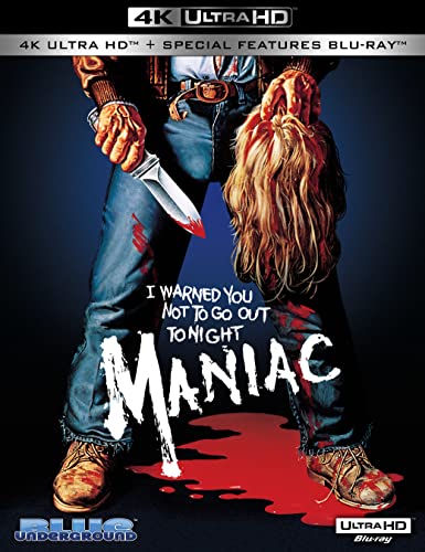 Maniac [Blu-Ray] [Region Free] (Deutsche Sprache. Deutsche Untertitel) von Blue Underground